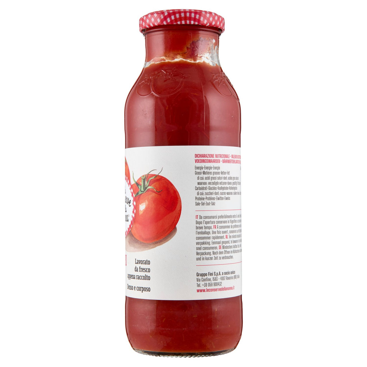 Le Conserve della Nonna Lampomodoro dell'Emilia Romagna 700 g