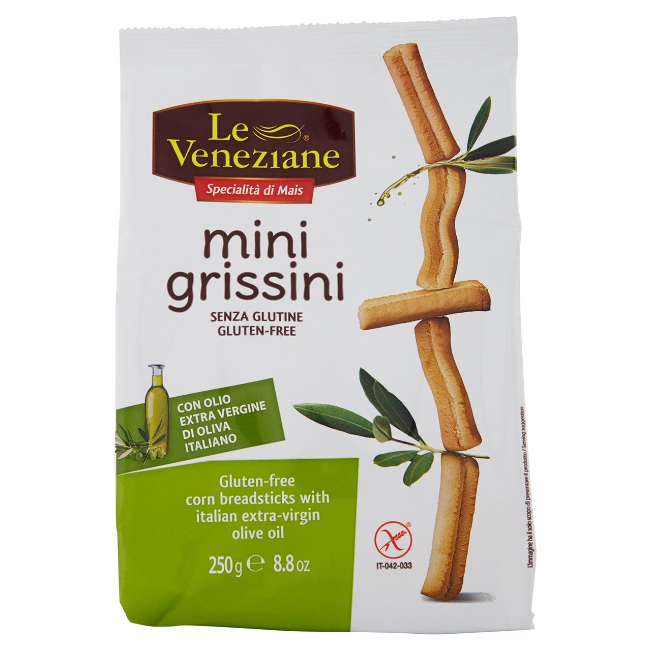 Le Veneziane mini grissini 250 g