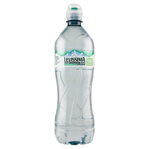 LEVISSIMA, Acqua Naturale, 100% RPET, 75 cl