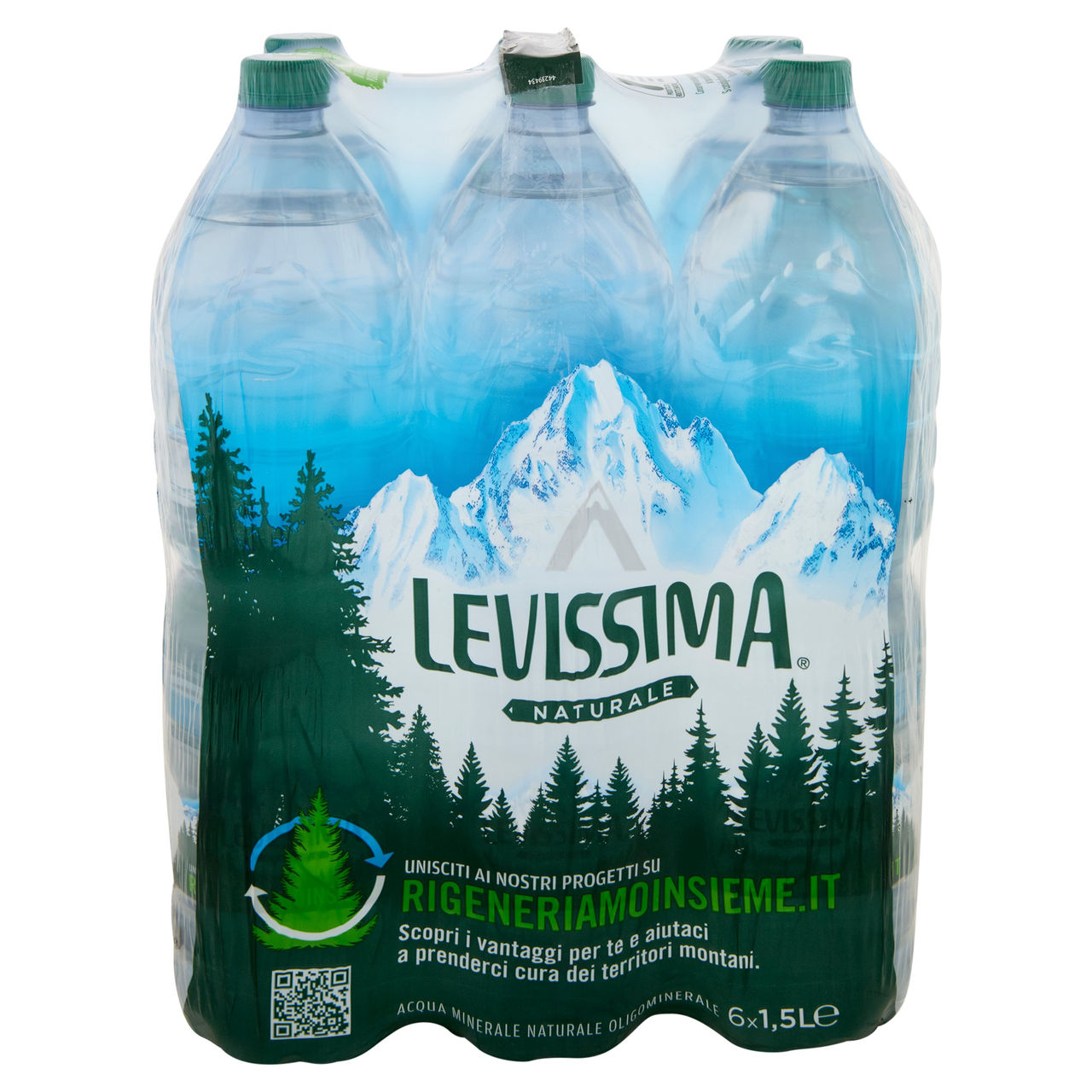 LEVISSIMA, Acqua Naturale 6 x 1,5L