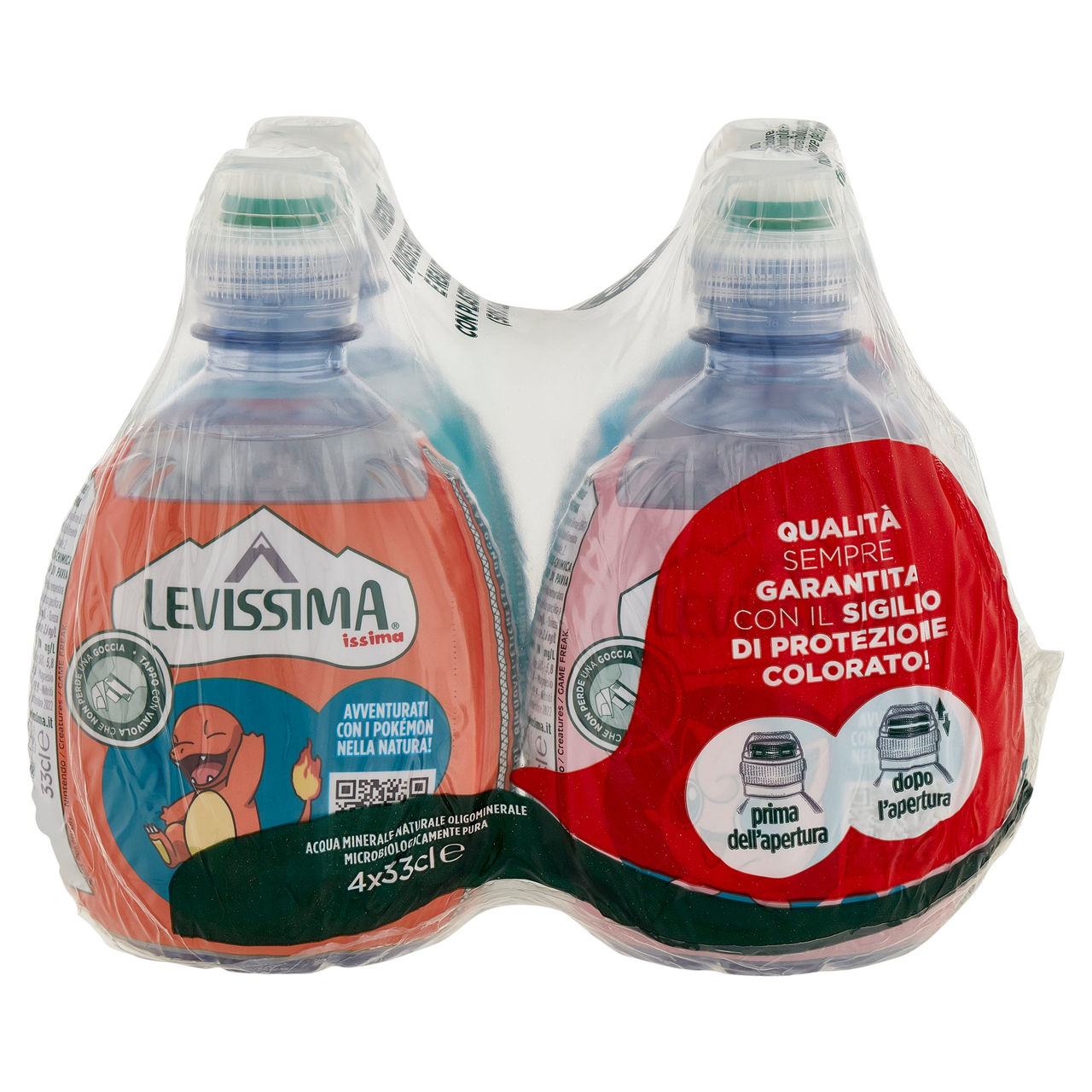 Levissima Issima acqua naturale R-PET 45% 4x0.33L