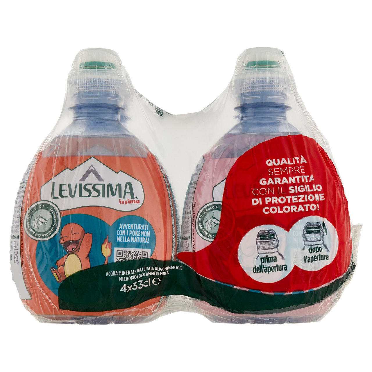 Levissima Issima acqua naturale R-PET 45% 4x0.33L