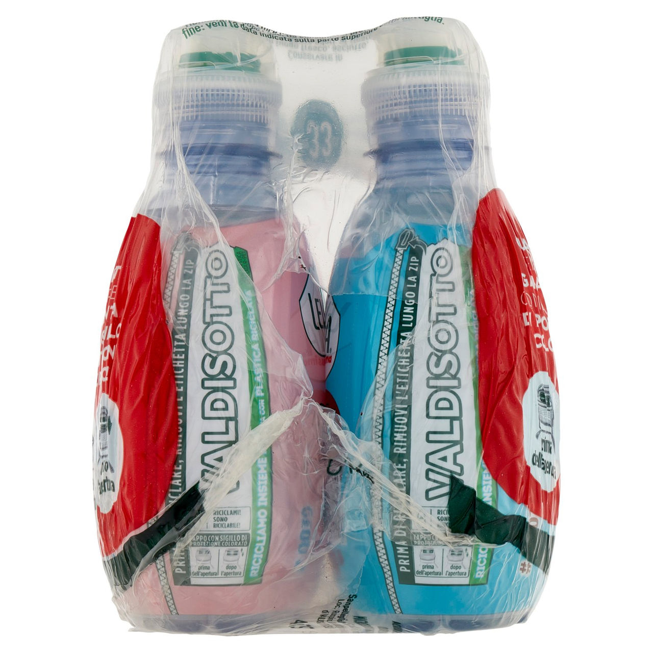 Levissima Issima acqua naturale R-PET 45% 4x0.33L