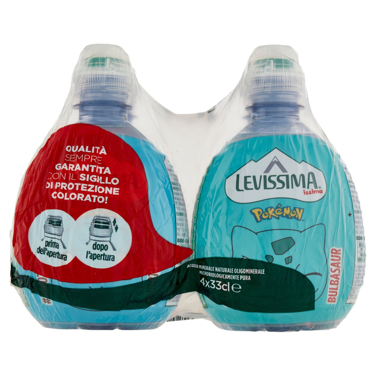 Levissima Issima acqua naturale R-PET 45% 4x0.33L