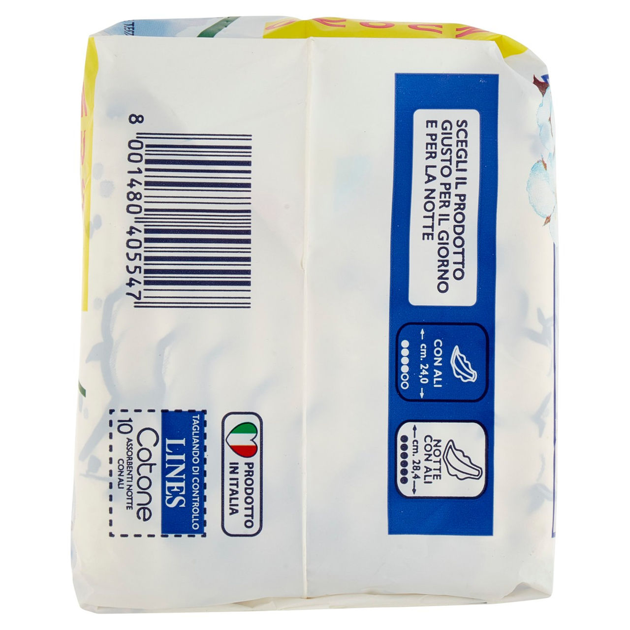Lines Cotone by Lines Natura Notte con Ali 8   2 pz