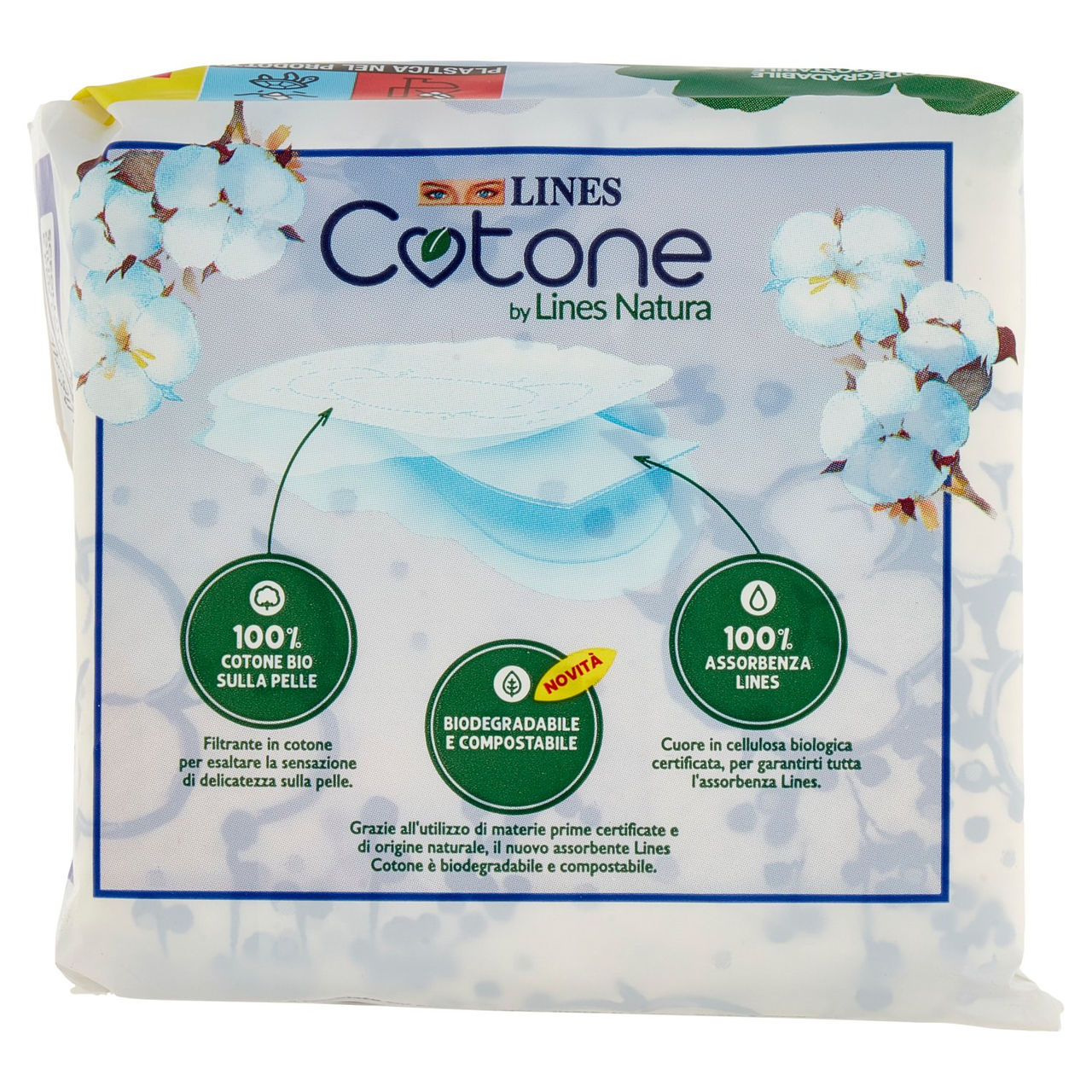 Lines Cotone by Lines Natura Notte con Ali 8   2 pz