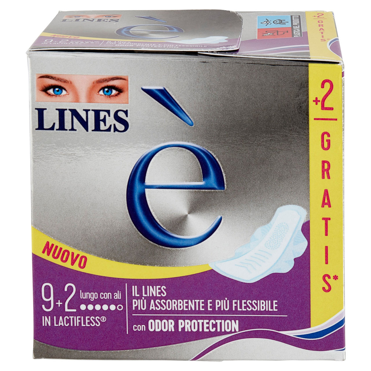Lines è lungo con ali 9 2 pz