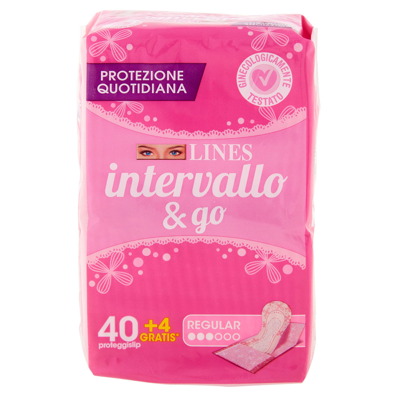 Lines intervallo & go Regular 40 4 pz