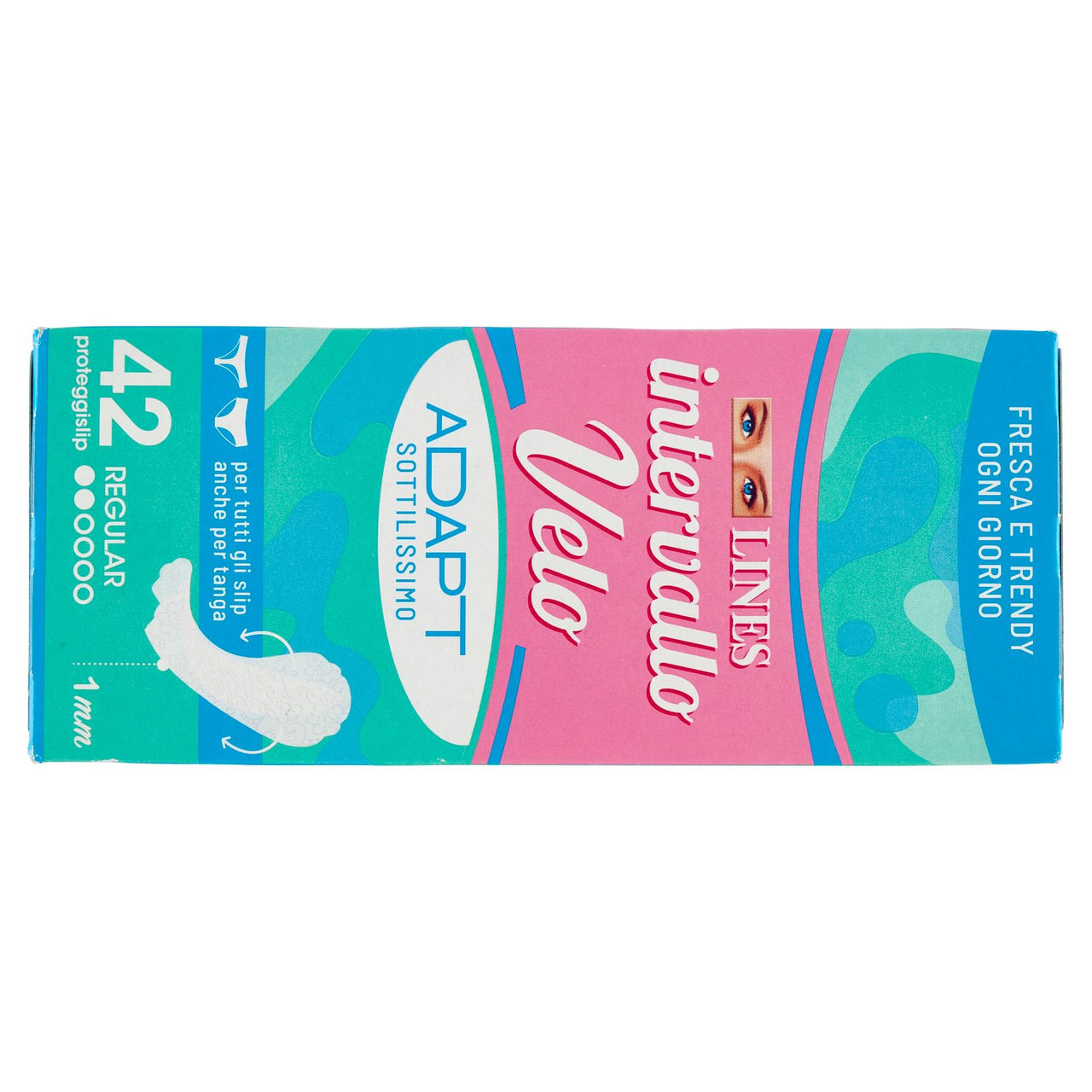 Lines intervallo Velo Adapt proteggislip Regular 42 pz