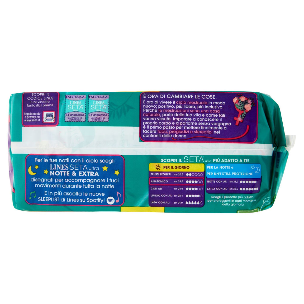 Lines Seta ultra anatomico 32 pz