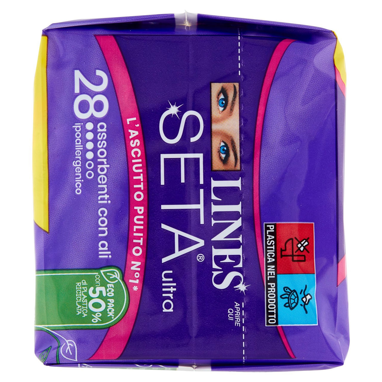 Lines Seta ultra con ali 28 pz