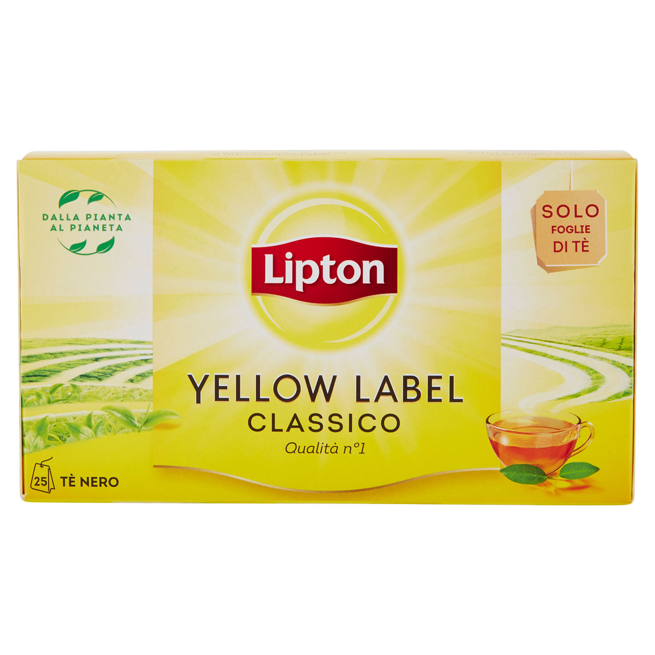 Lipton Yellow Label Classico 25 Filtri 37,5 g