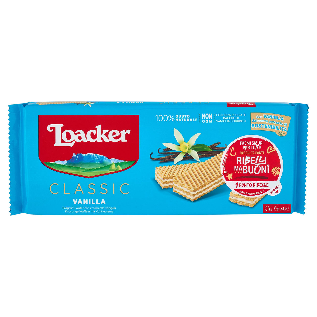 Loacker Wafer Classic Vanilla in vendita online