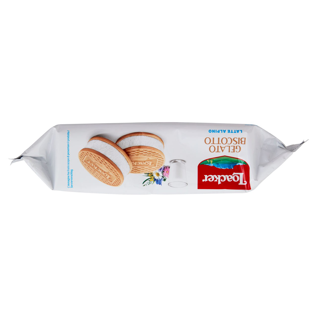 Loacker Gelato Biscotto Latte Alpino 4 x 66 g