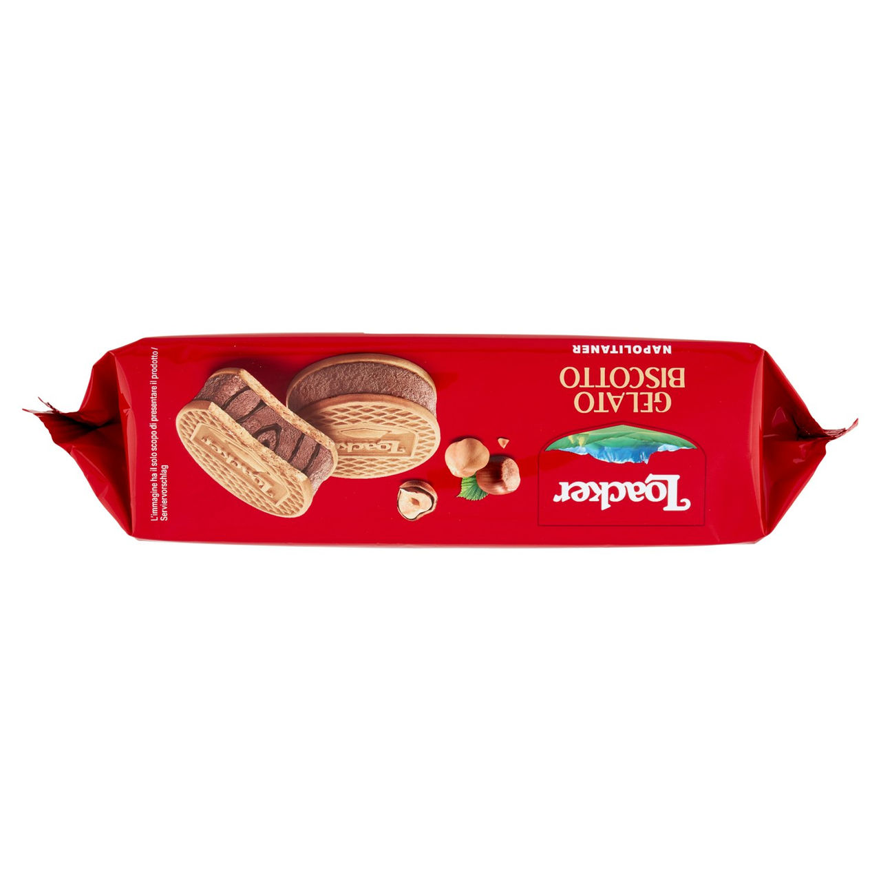 Loacker Gelato Biscotto Napolitaner 4 x 66 g