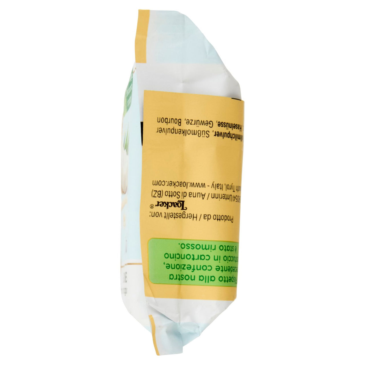 Loacker Patisserie Coconut Wafer con crema al Cocco ricoperti di Cioccolato Latte Wafers 100g