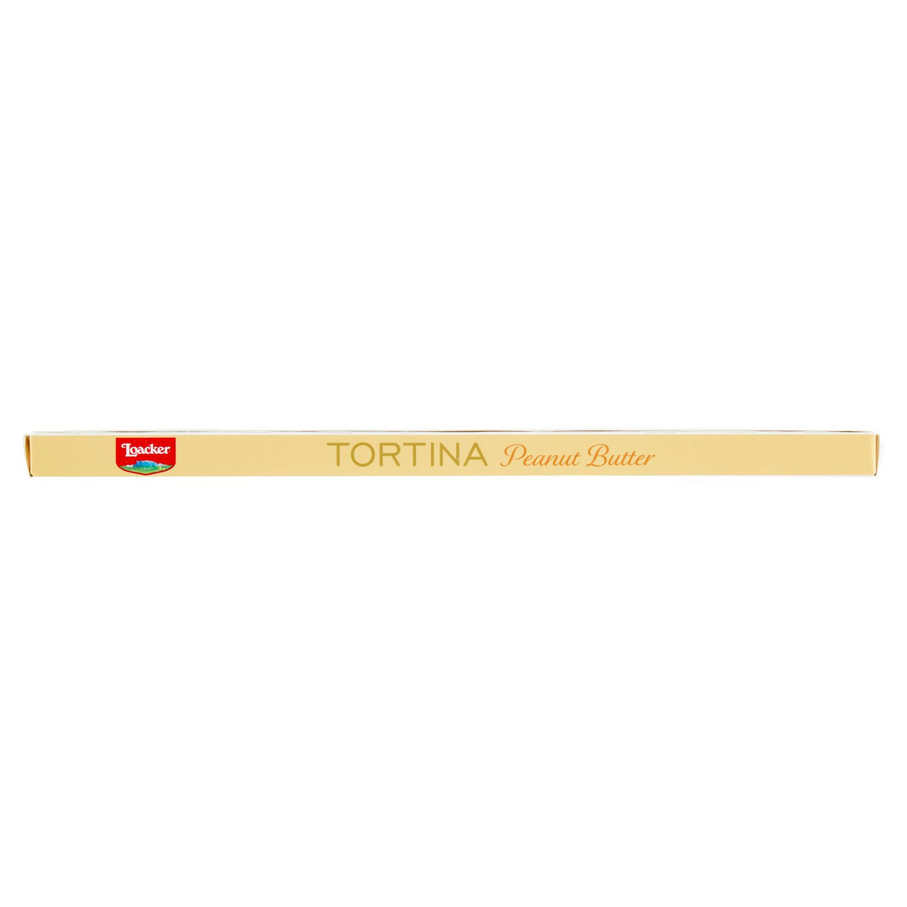 Loacker Tortina Peanut Butter Wafer ricoperto di cioccolato al latte con crema alle arachidi 21gx3