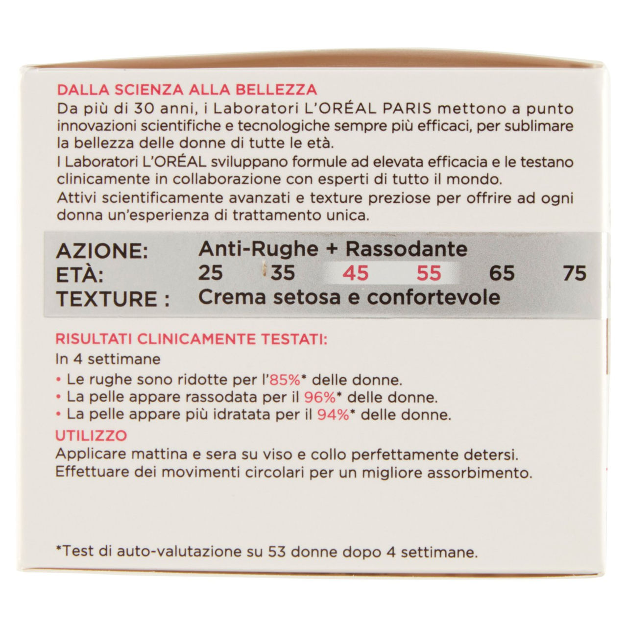 L'Oréal Paris Attiva Anti-Rughe Crema Viso 45 , Trattamento Intensivo Anti-rughe, 50 ml