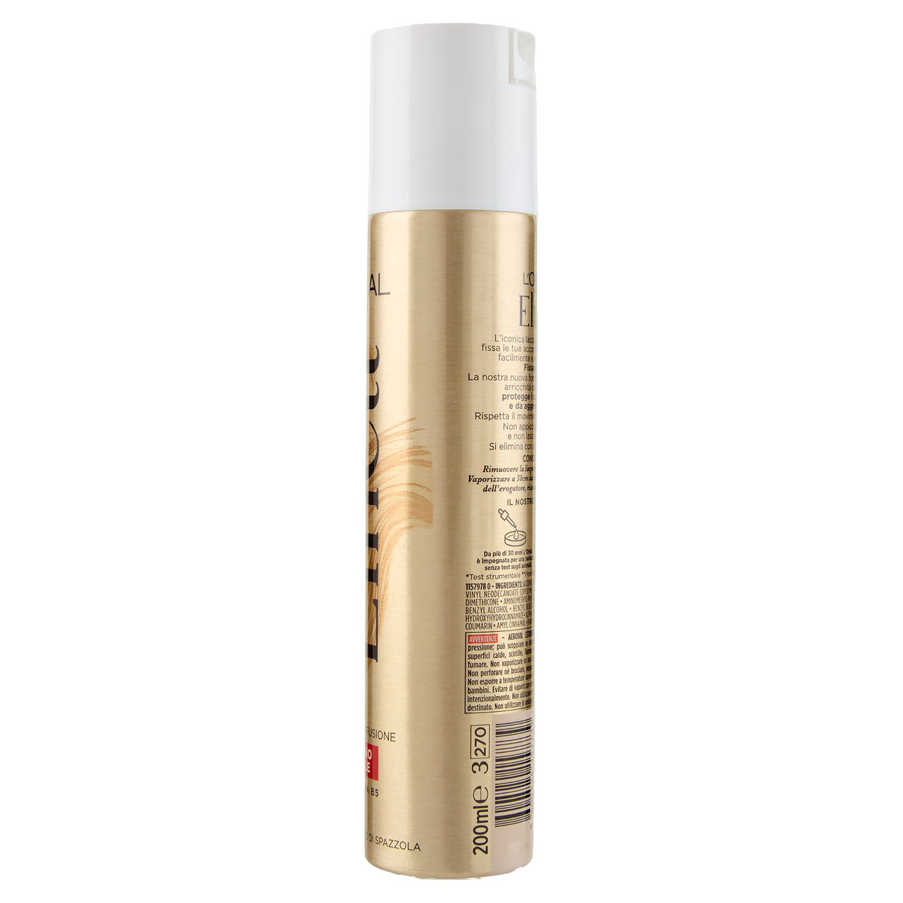 L'Oréal Paris Elnett Lacca Micro-Diffusione Fissaggio Normale, 200 ml