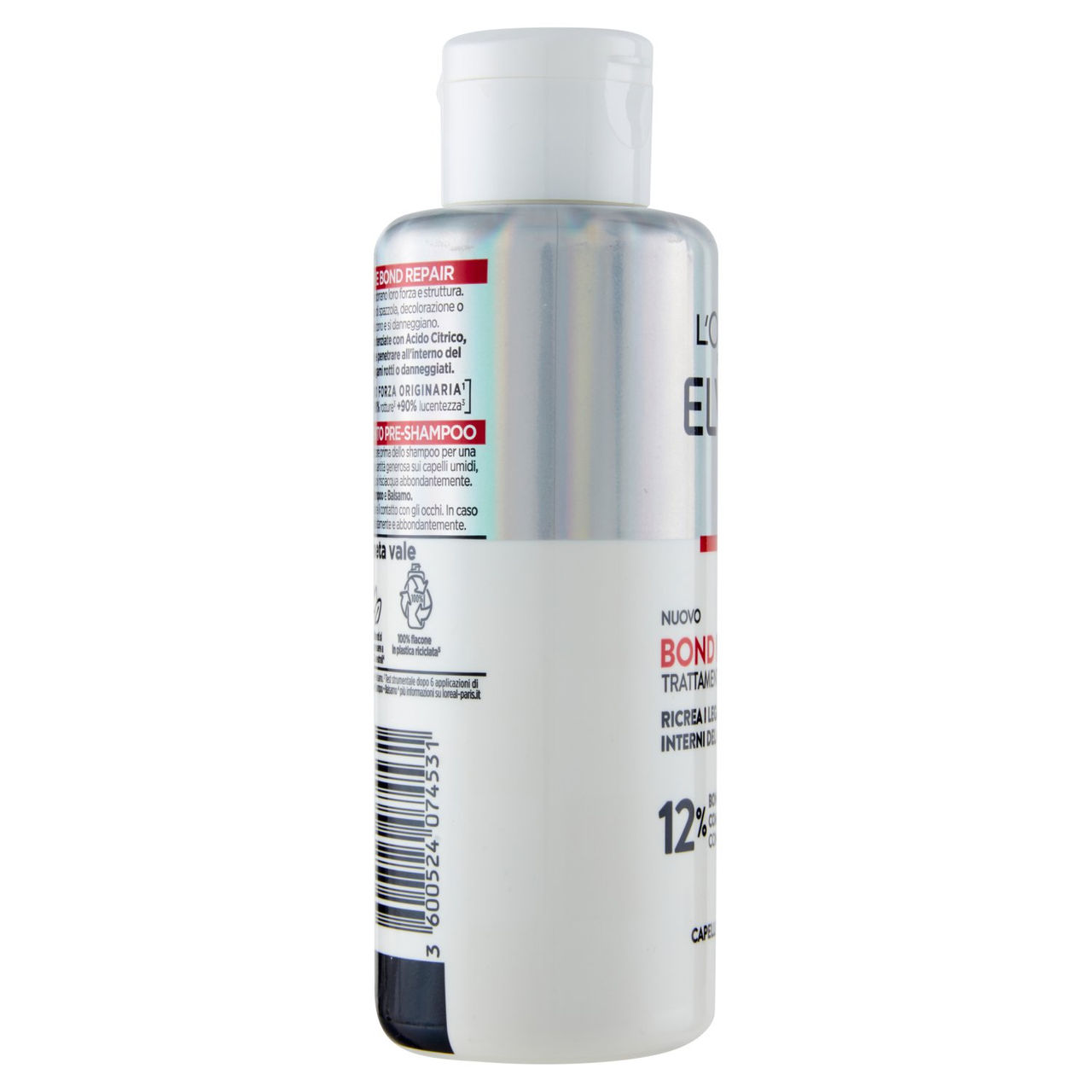 L'Oréal Paris Elvive Bond Repair Pre-Shampoo Con Acido Citrico Per Capelli Danneggiati, 200 ml