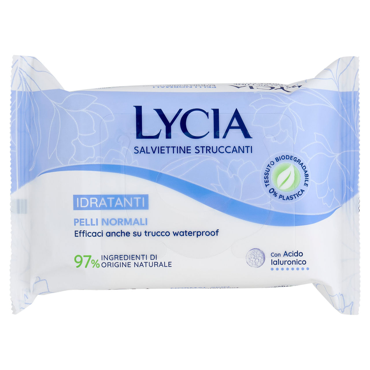 Lycia Salviettine Struccanti Idratanti Pelli Normali 20 pz