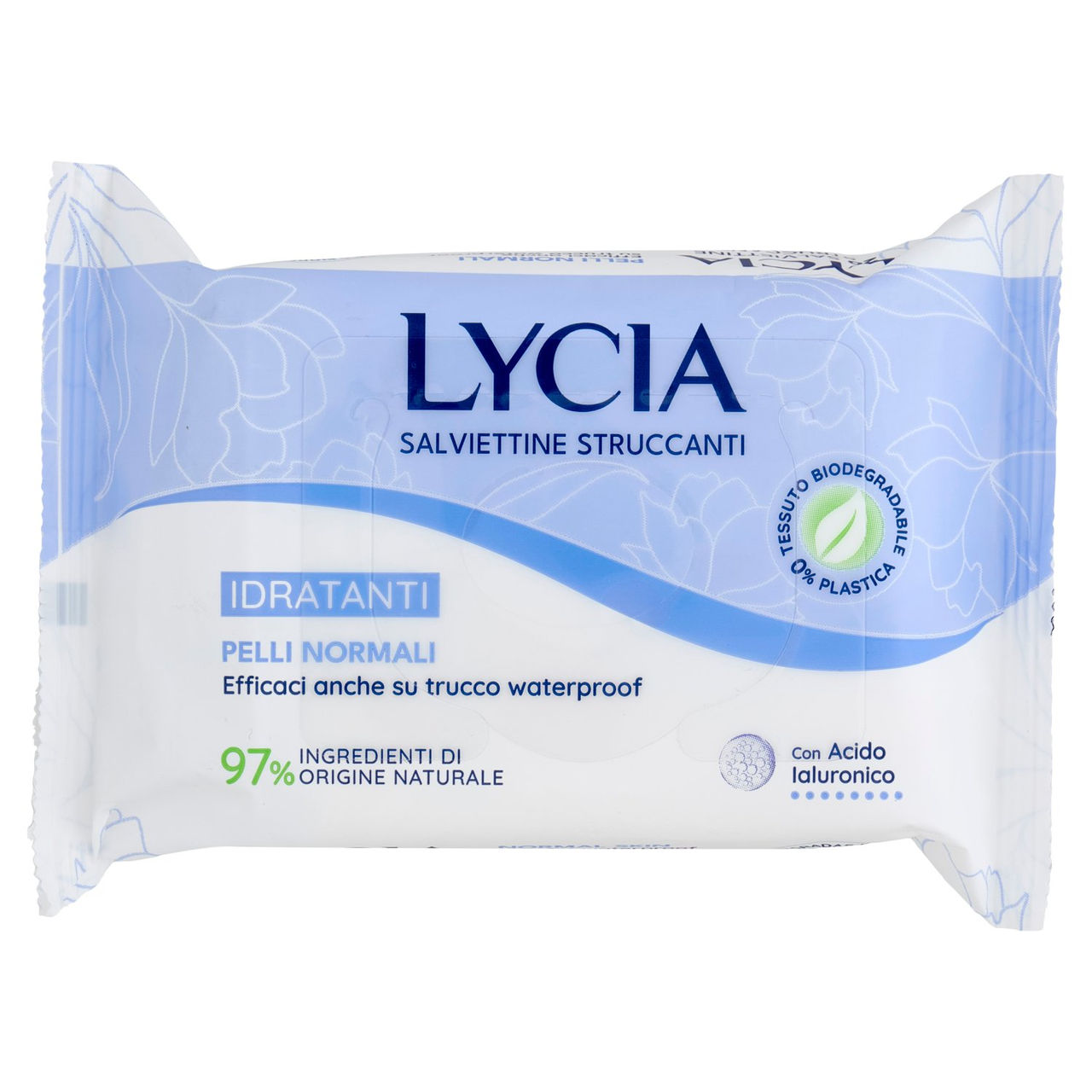 Lycia Salviettine Struccanti Idratanti Pelli Normali 20 pz