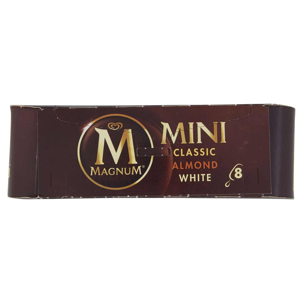 Magnum Mini Classico Mandorla Bianco 8 gelati 352 g