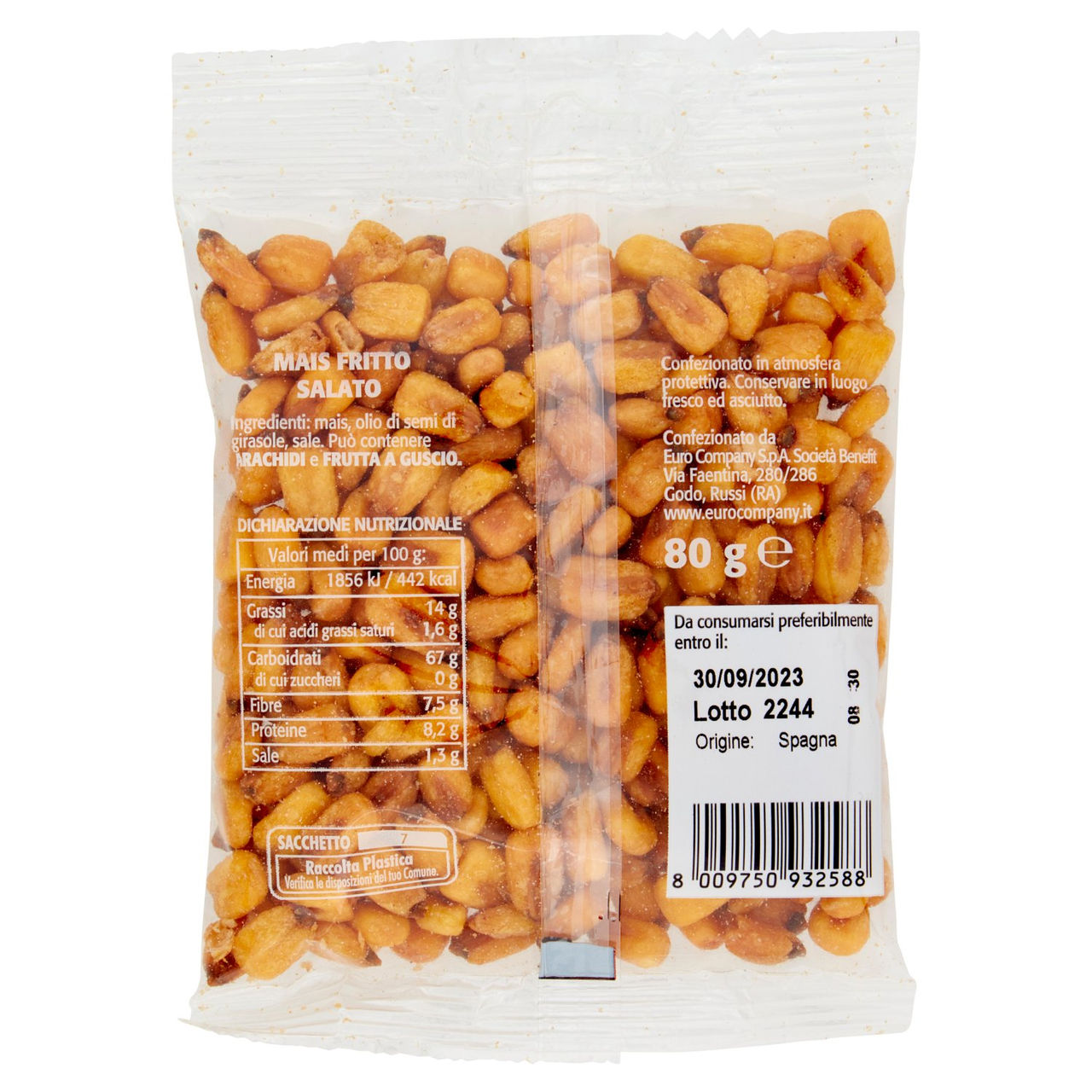 Mais Dorato Extra Friabile 80 g
