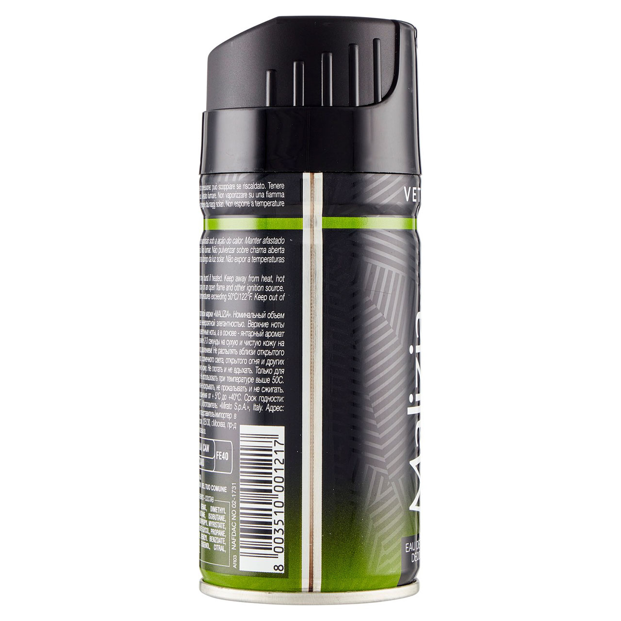 Malizia Uomo Deodorant 150 ml in vendita online