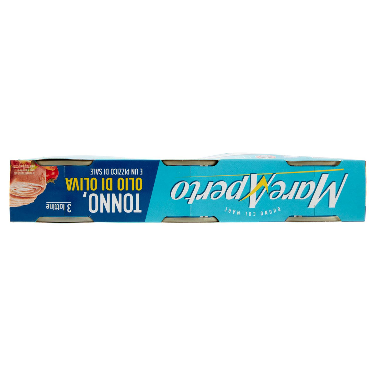 Mare Aperto Tonno, Olio di Oliva e un Pizzico di Sale 3 x 70 g