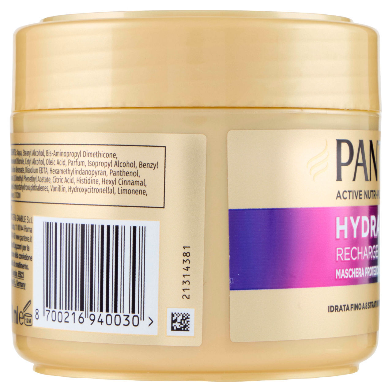 Maschera per capelli Pantene hydra recharge 300 ml