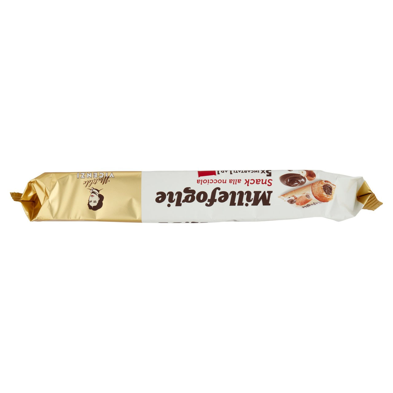 Matilde Vicenzi Millefoglie Snack alla nocciola 5 x 25 g