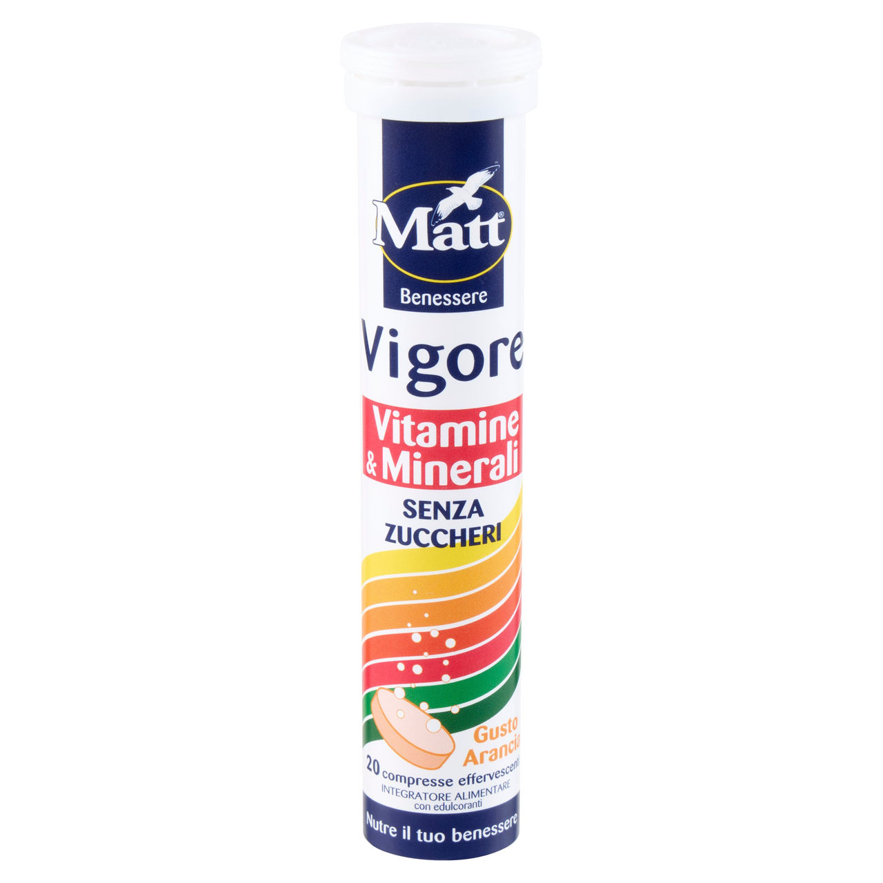 Matt Benessere Vigore Vitamine & Minerali 20 compresse effervescenti 80 g