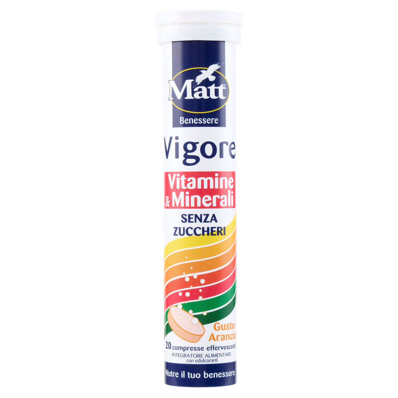 Matt Benessere Vigore Vitamine & Minerali 20 compresse effervescenti 80 g