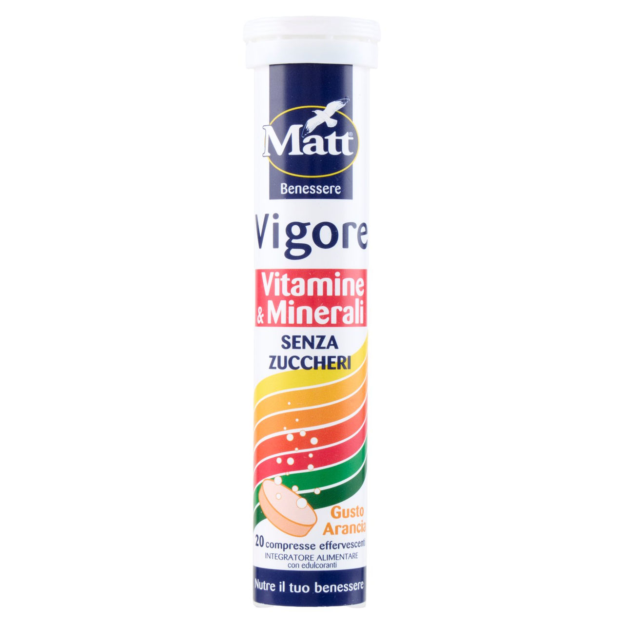 Matt Benessere Vigore Vitamine & Minerali 20 compresse effervescenti 80 g