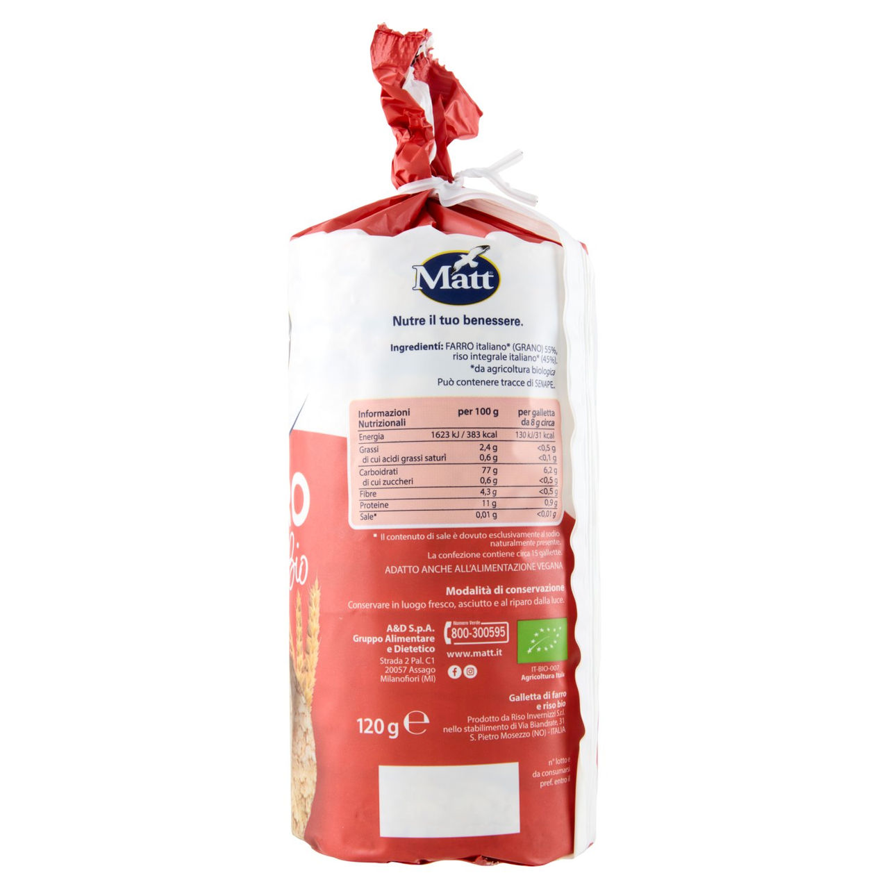 Matt le Farro Bio 120 g
