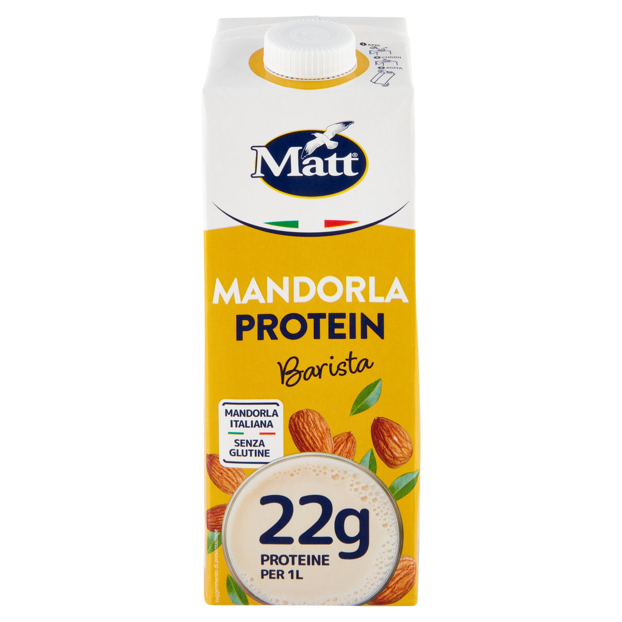 Matt Mandorla Protein Barista 1 L