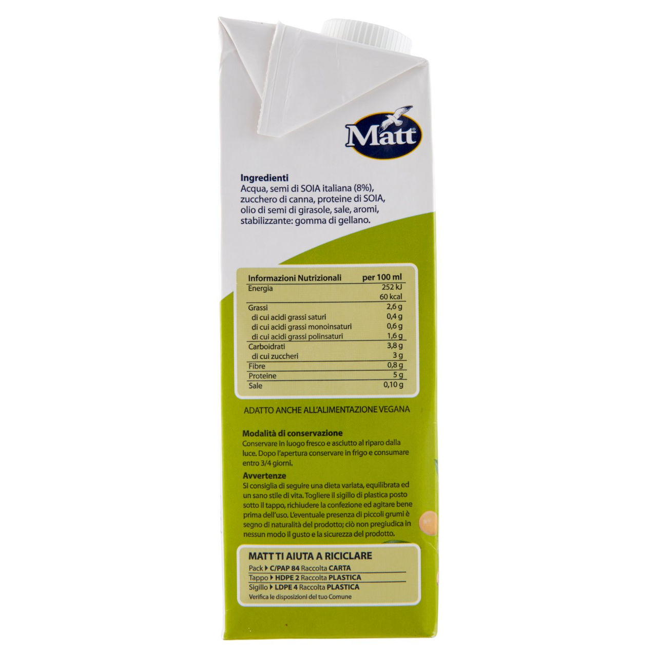 Matt Soia Protein Barista 1 L