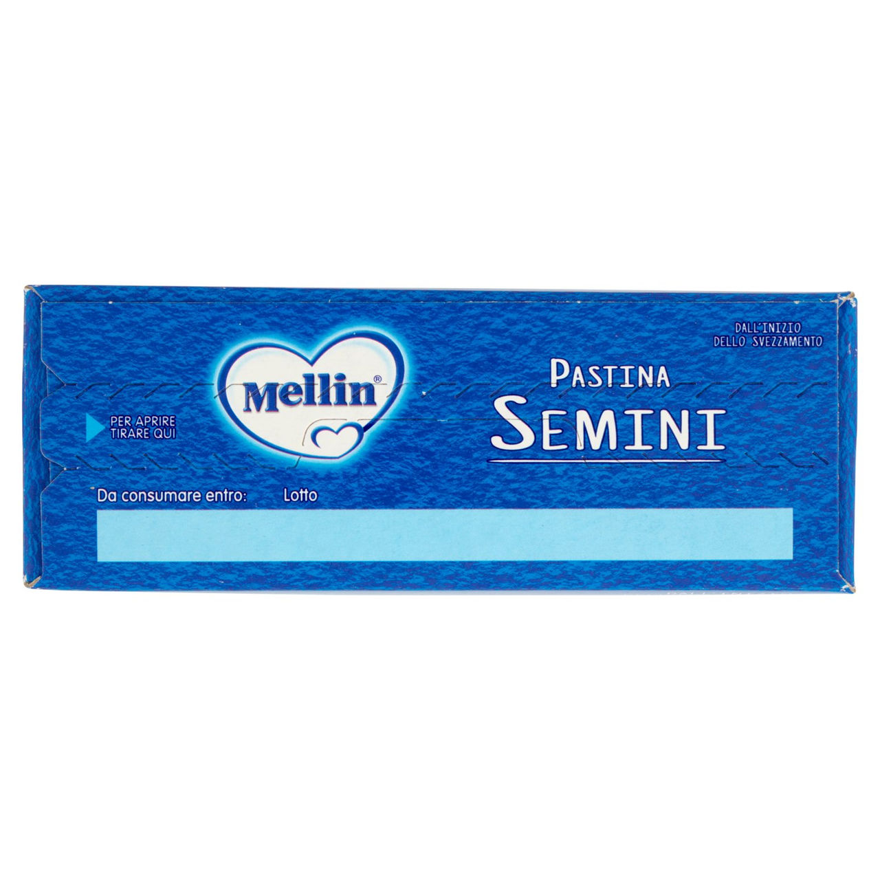 MELLIN Pastina 100% Naturale Semini con farina Grano Tenero 320 g