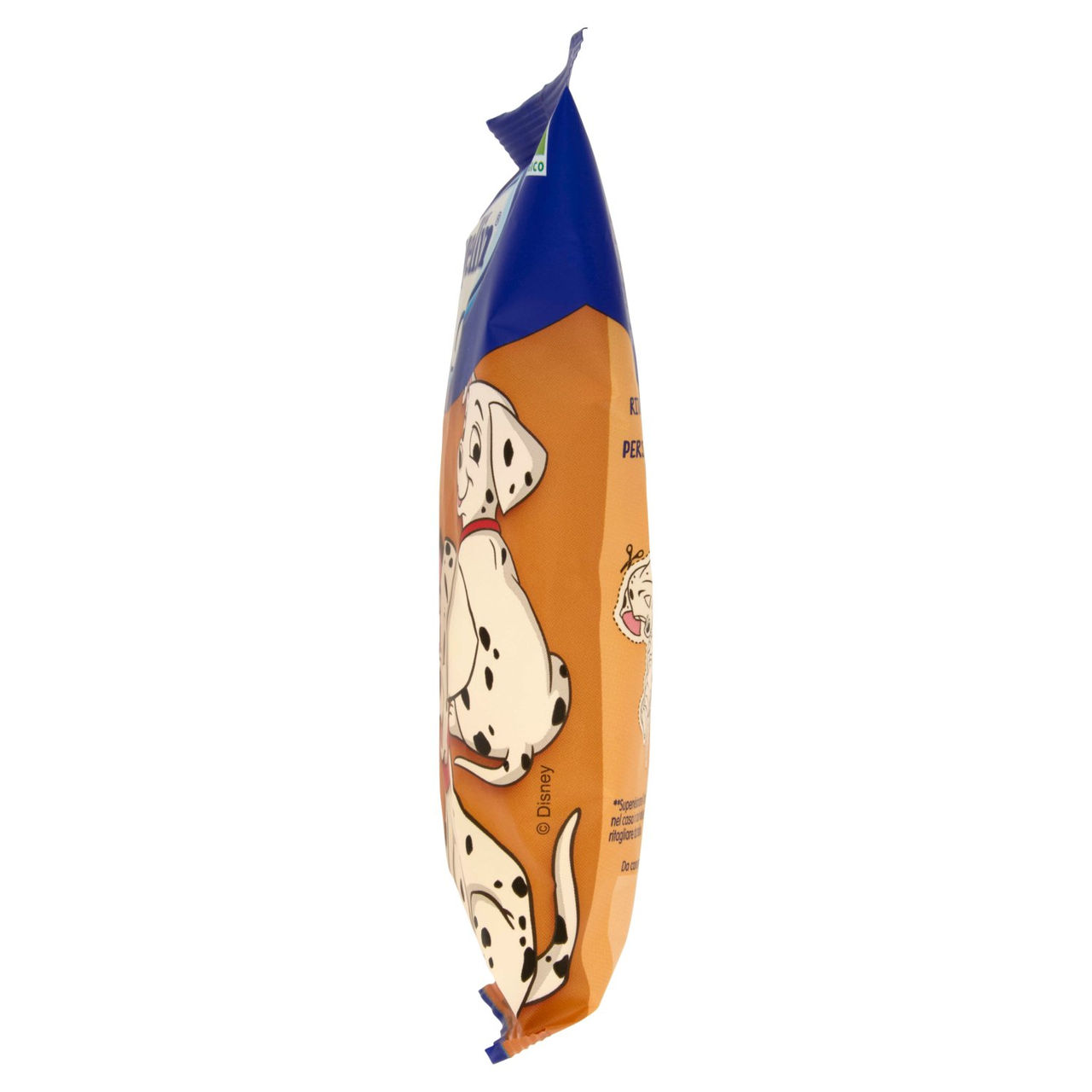 MELLIN Pouff con Ceci, Disney LaCaricaDei101, Snack Biologico, Senza Glutine, adatto dai 12 mesi 20g