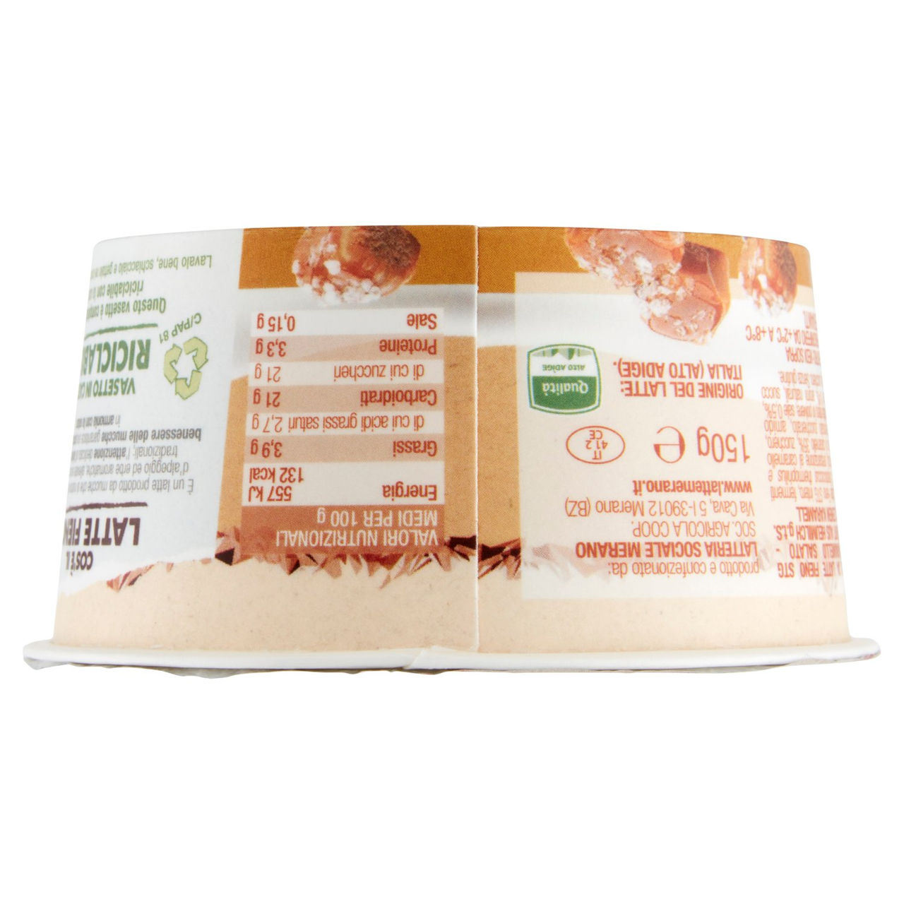 Meran Yogurt extra goloso Caramello Salato 150 g
