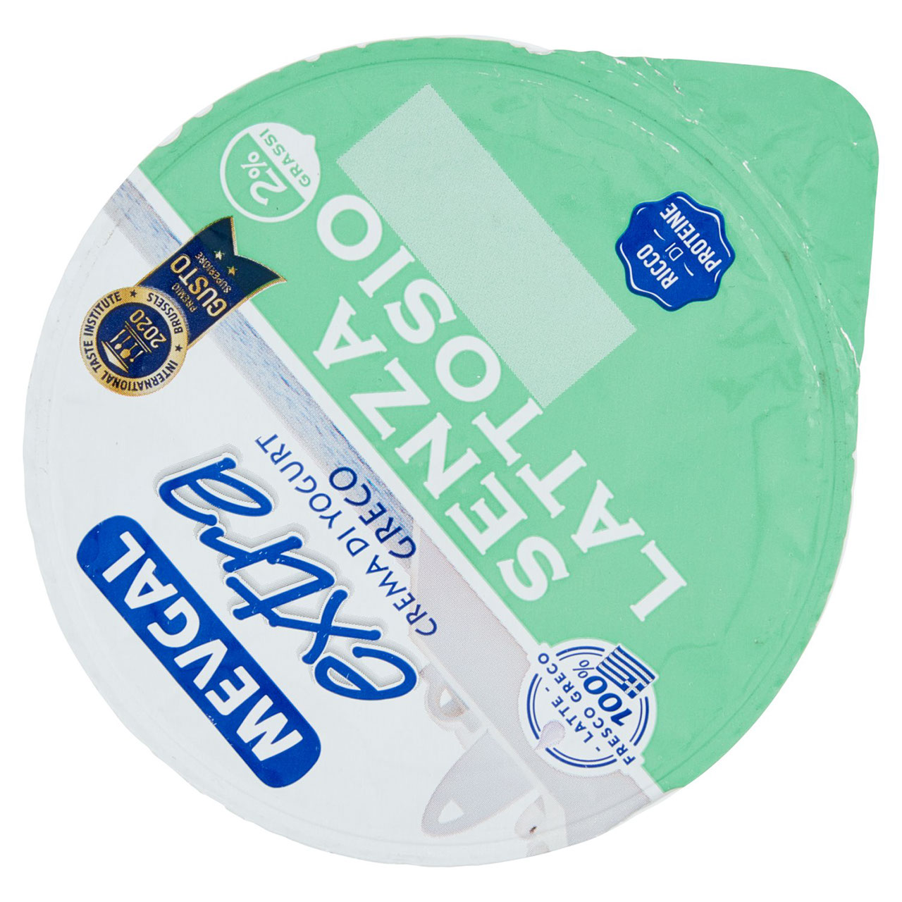 Mevgal extra Crema di Yogurt Greco Senza Lattosio 2% Grassi 150 g