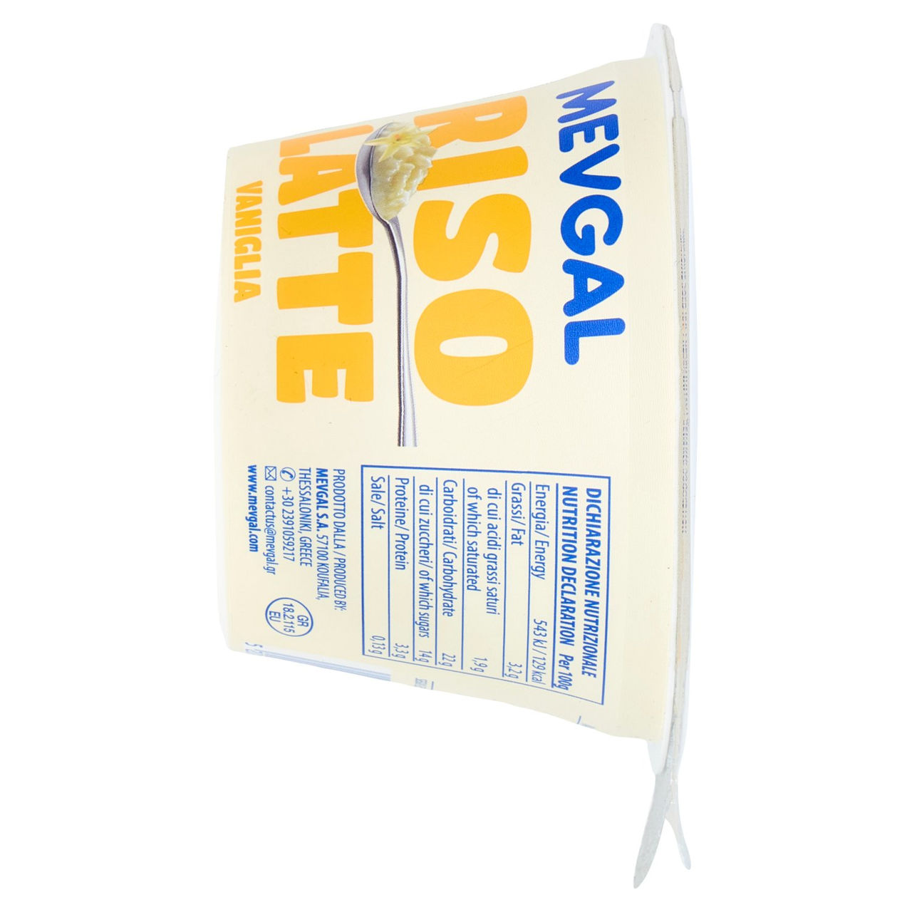 Mevgal Risolatte Vaniglia 175 g in vendita online