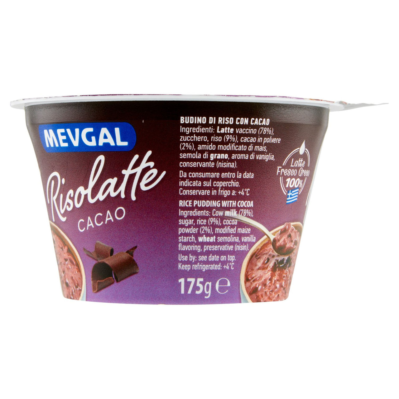 Mevgal Risolatte Cacao 175 g