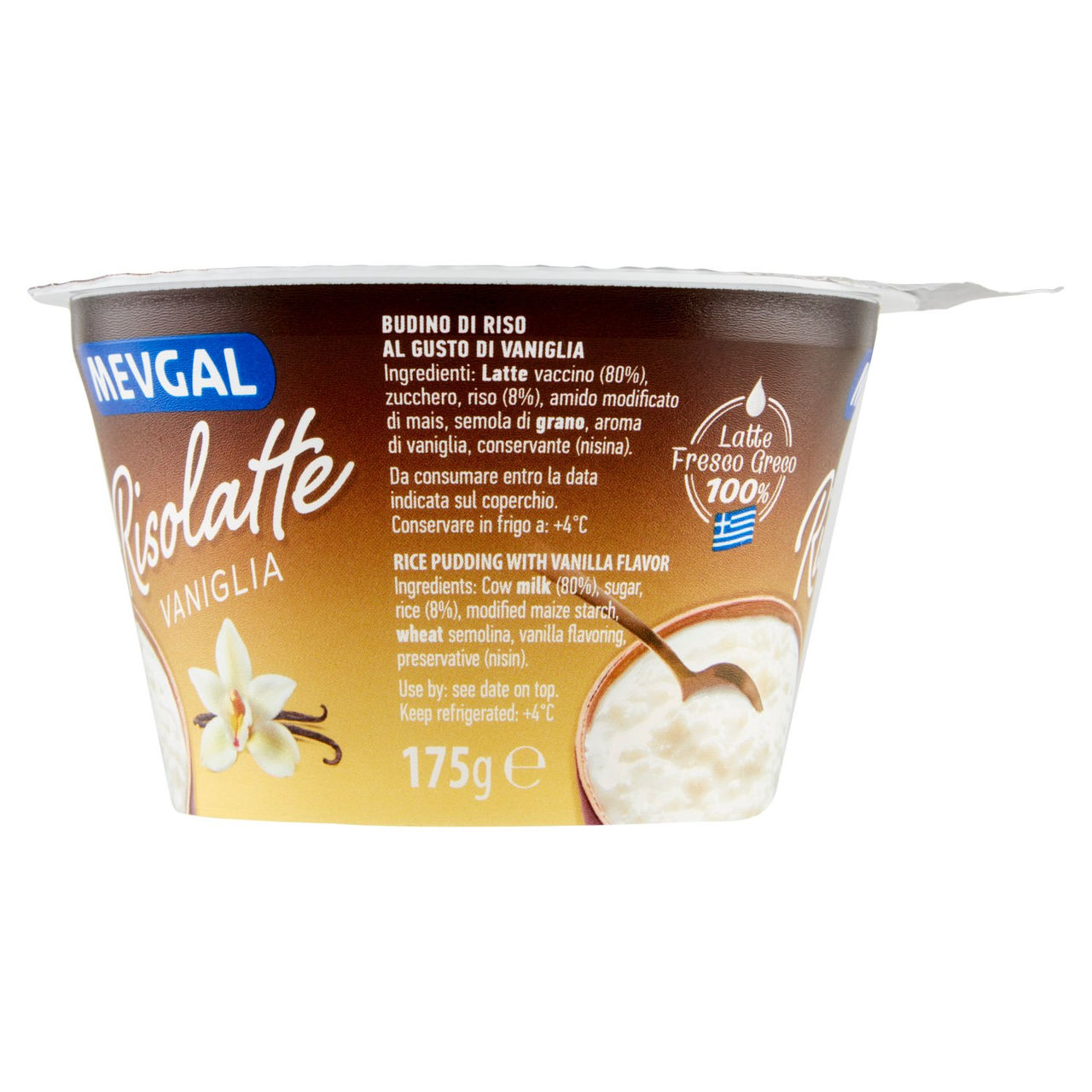 Mevgal Risolatte Vaniglia 175 g in vendita online Conad