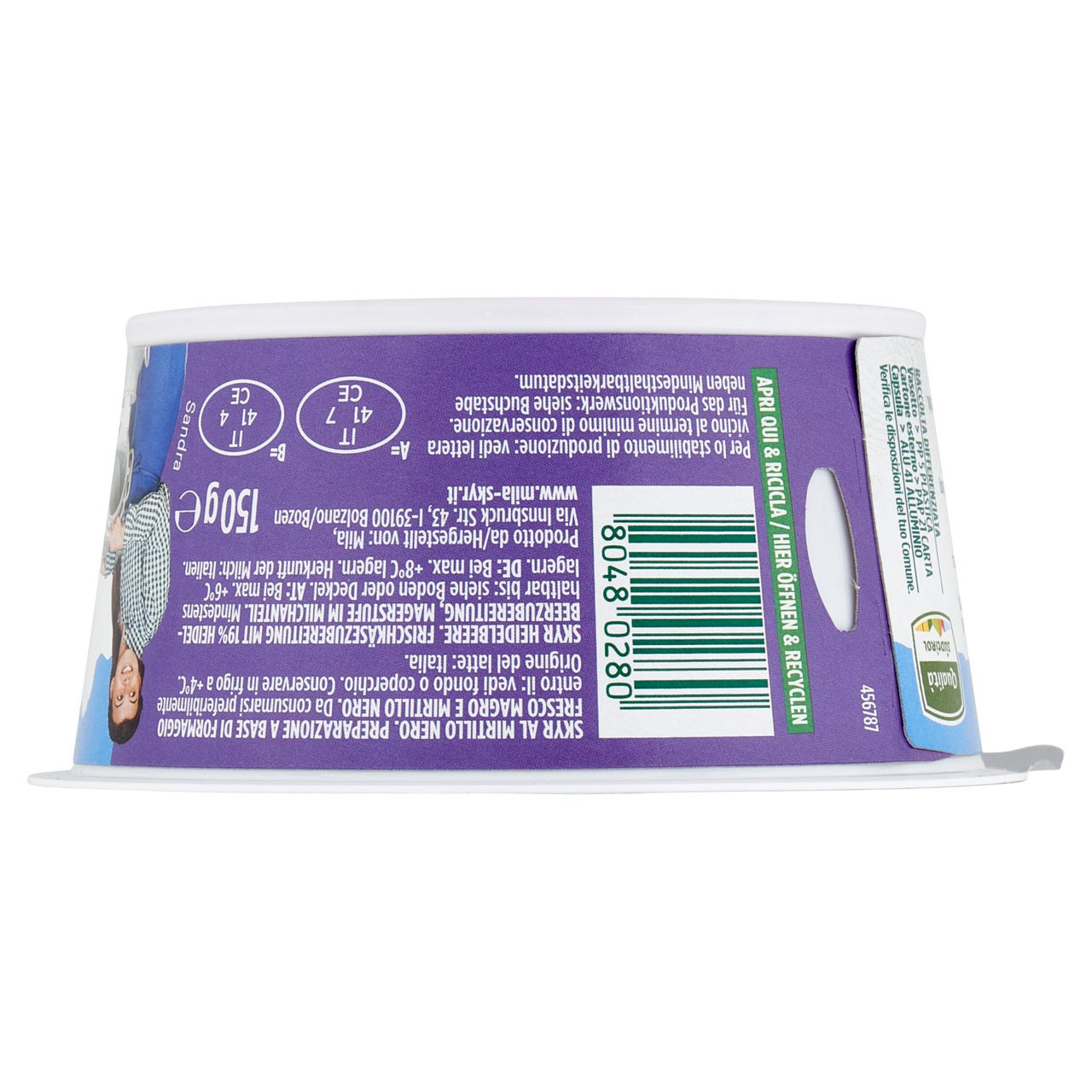 mila Skyr Mirtillo 150 g