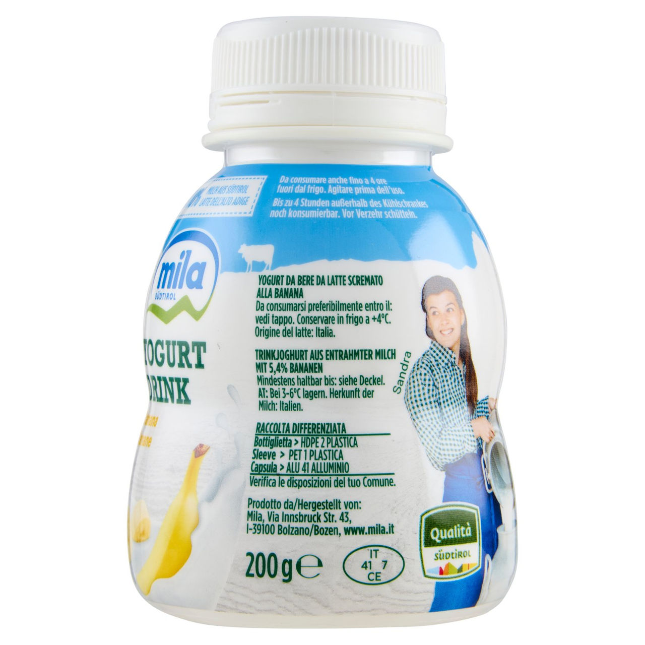 mila Yogurt Drink Banana 200 g
