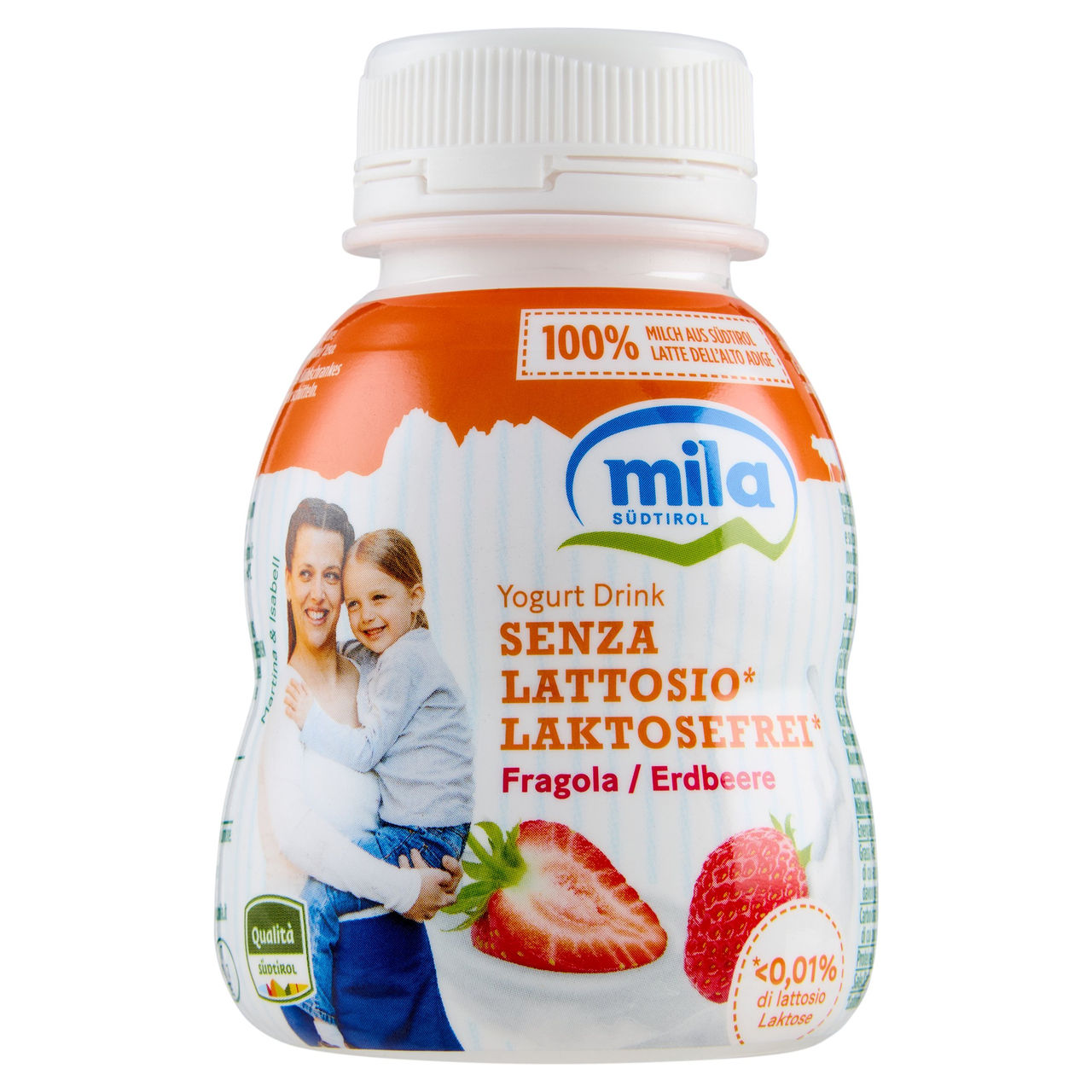 mila Yogurt Drink Senza Lattosio* Fragola 200 g