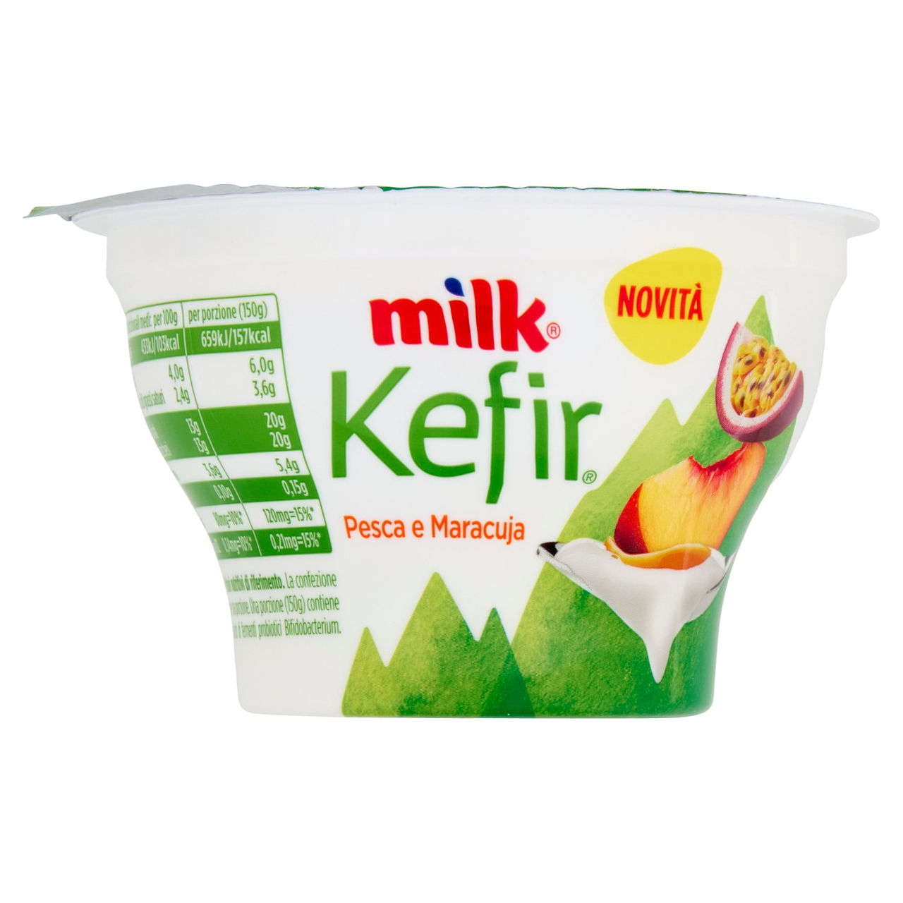 Milk Kefir Pesca e Maracuja 150 g