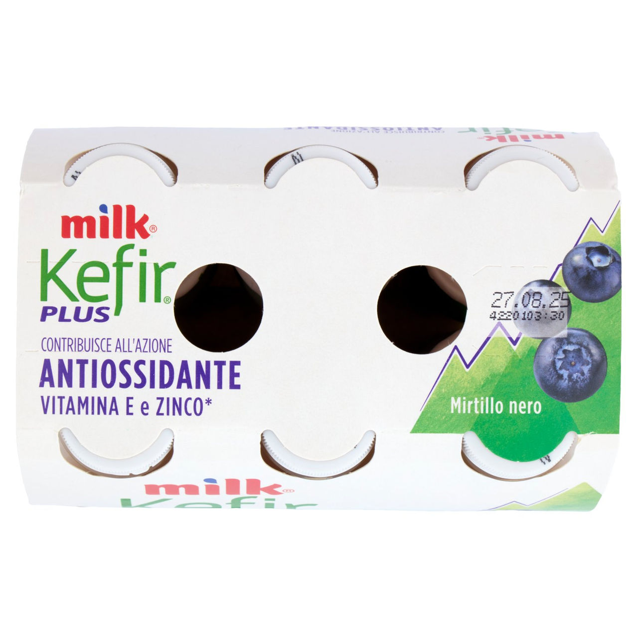 Milk Kefir Plus Antiossidante Mirtillo nero 6 x 100 g